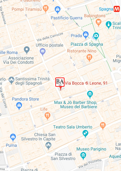 Via Bocca di Leone, 91  - 00187 Roma