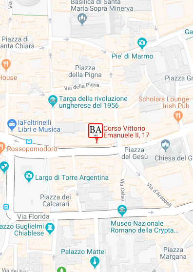 Corso Vittorio Emanuele II, 17 - 00186 Roma