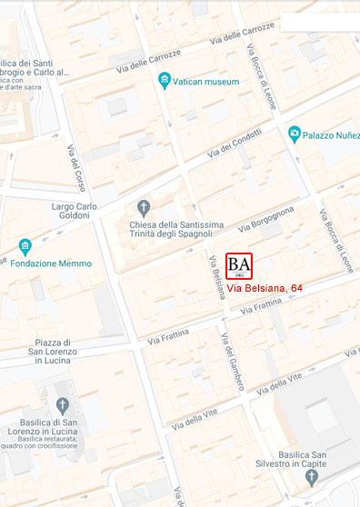 Via Belsiana, 64 - 00187 Roma